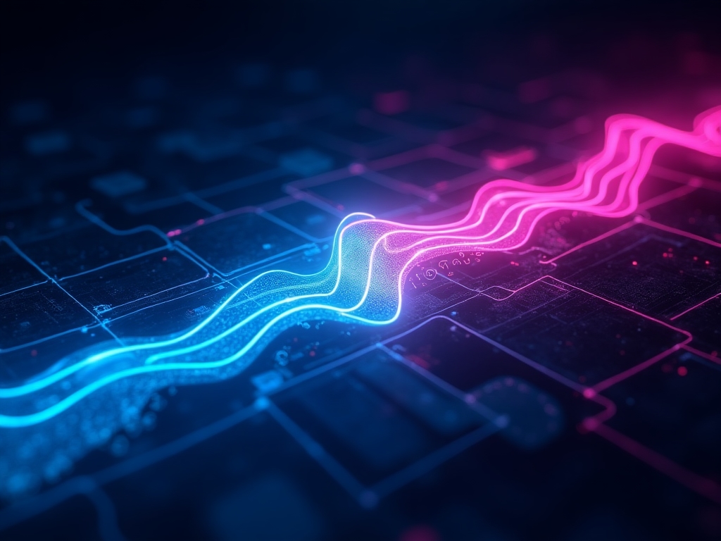 Ilustración conceptual que muestra múltiples deudas pequeñas convergiendo en una sola entidad financiera, con flechas fluyendo hacia un solo punto representando la consolidación